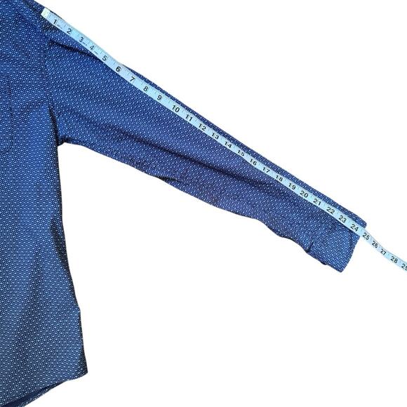 Cinch Boys’ Blue Print Button Down Long Sleeve Shirt Western Size XXL 16-18 - Picture 8 of 10